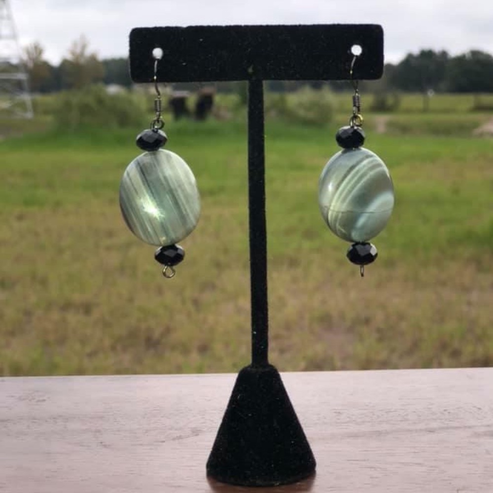 New Black and Gray Earrings